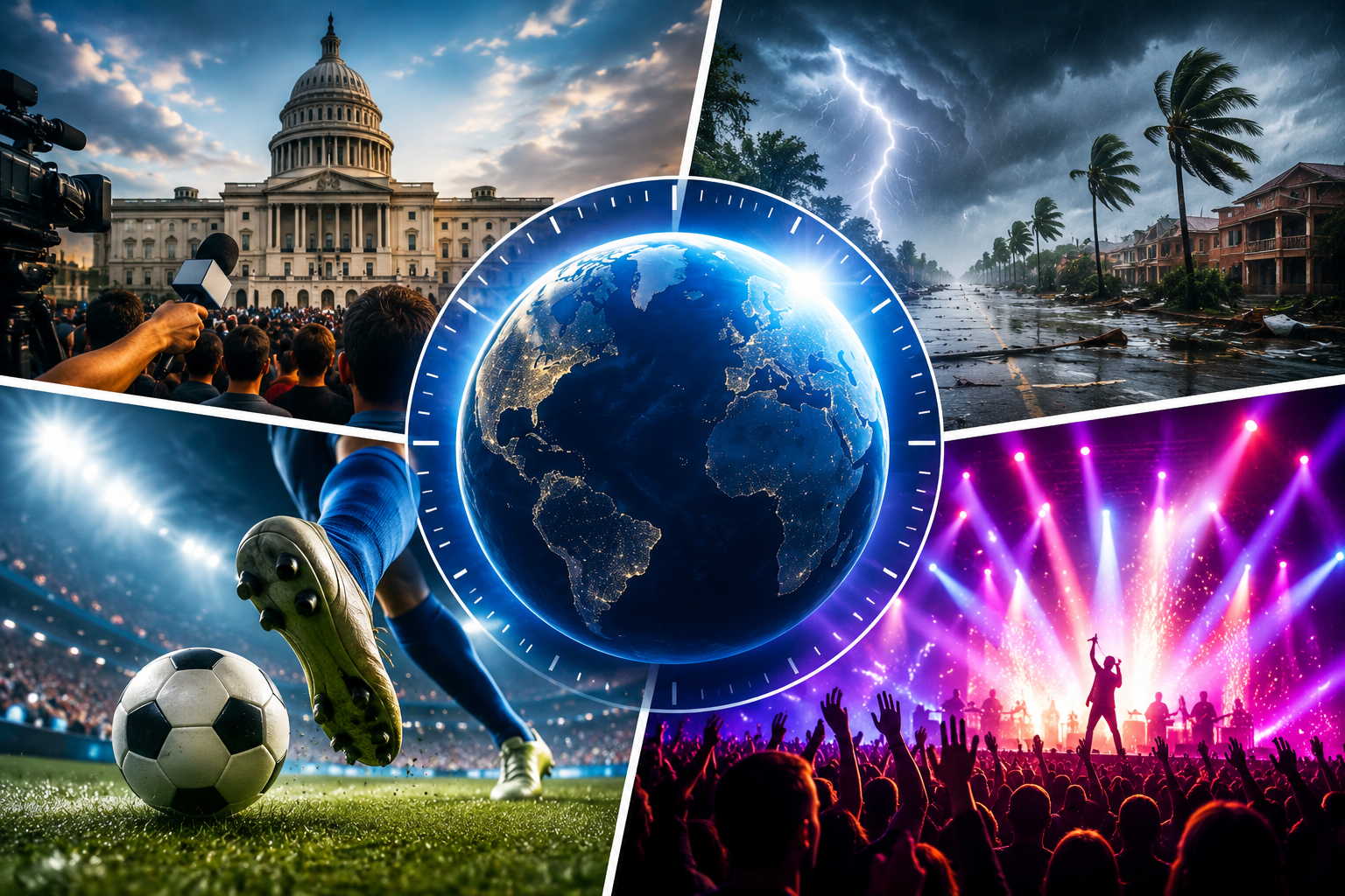 Recap of Major Events and Concerts Today