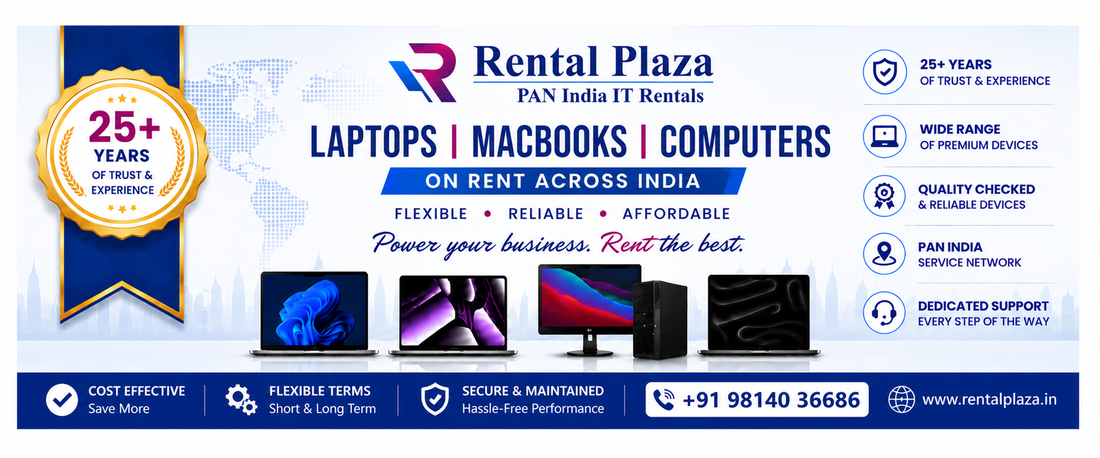 Computer on Rent in Delhi – Reliable Desktop Rental Services for Businesses & Professionals