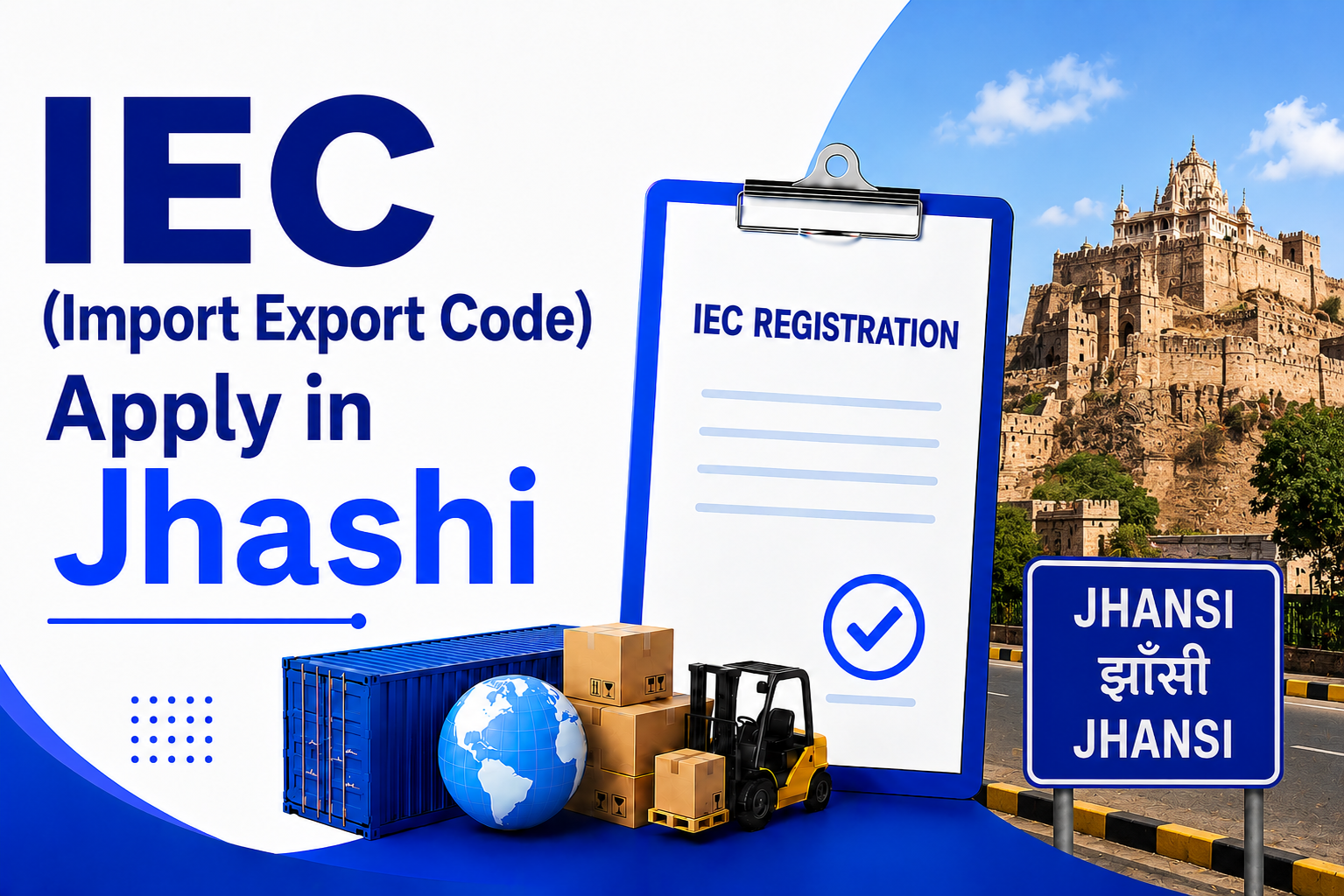 IEC (Import Export Code) Apply in Jhashi