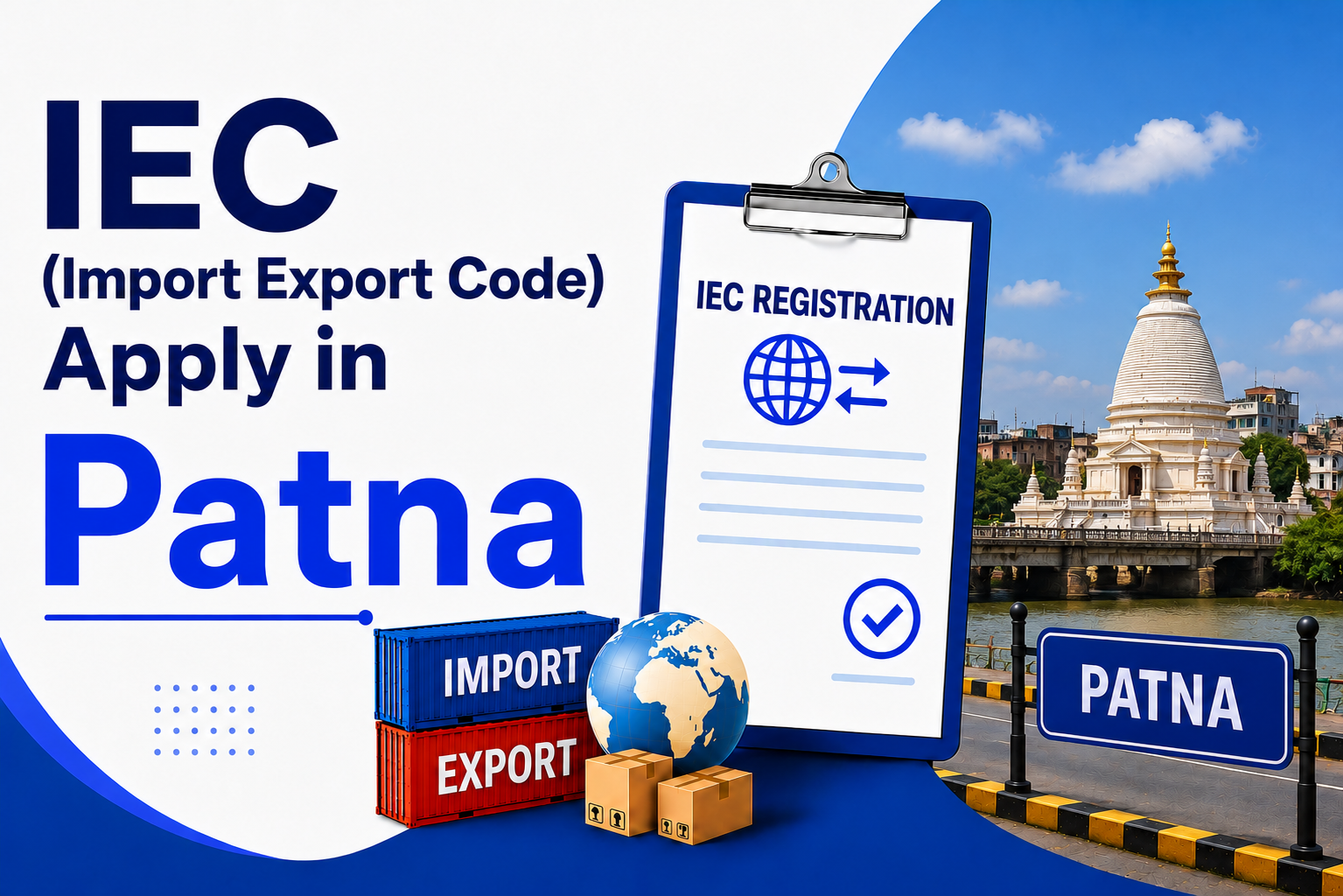 IEC (Import Export Code) Apply in Patna