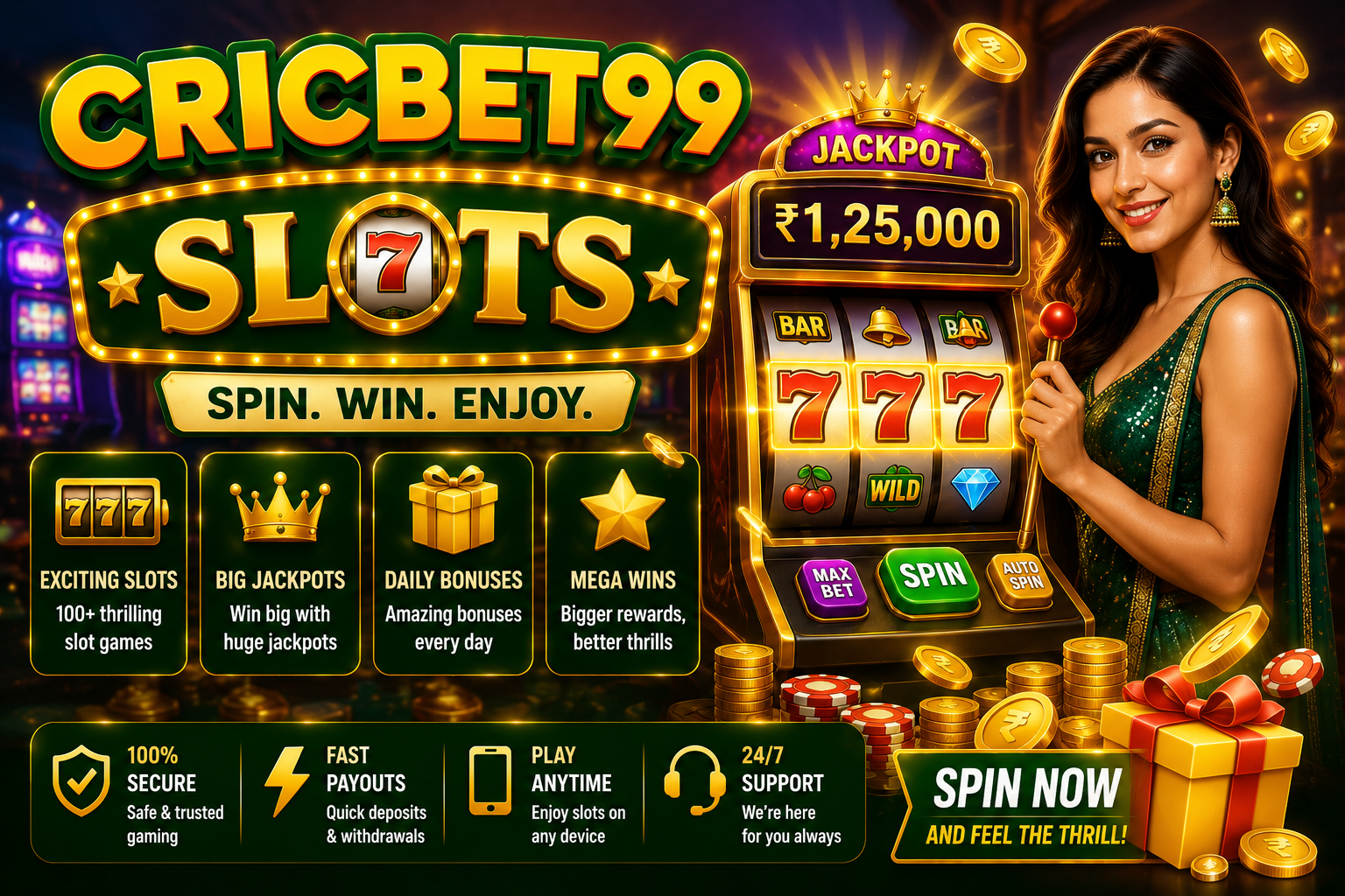 Why Are Cricbet99 Slot Games So Popular?