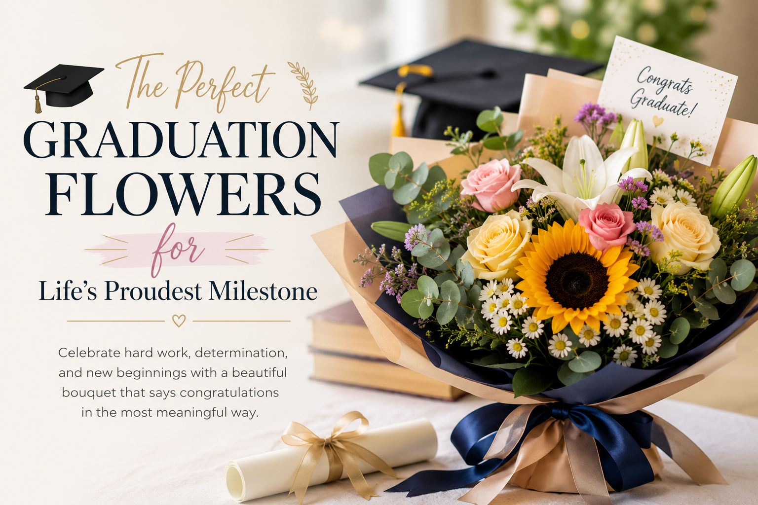 Graduation Flowers With Meaning: What Should You Choose?