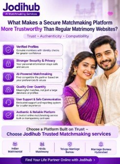 What Makes a Secure Matchmaking Platform More Trustworthy Than Regular Matrimony Websites