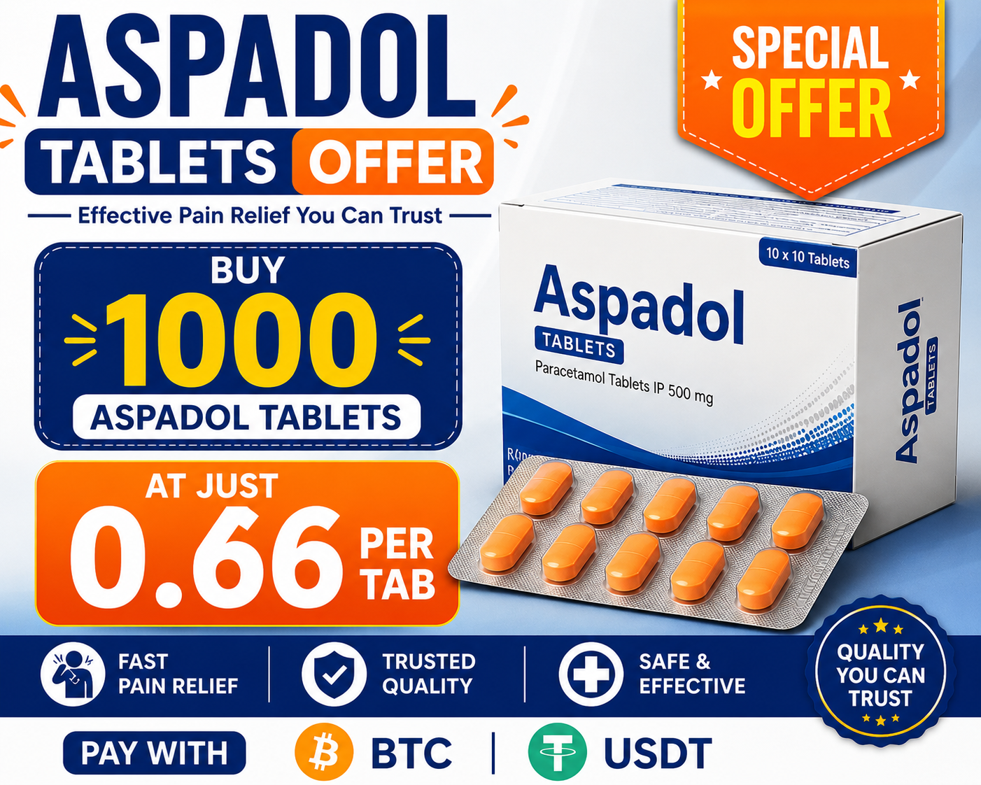 Aspadol Tablet for Shoulder Pain: Relief for Stiffness and Muscle Strain