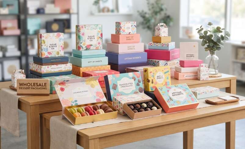 Stylish Custom Sweet Boxes For Product Appeal