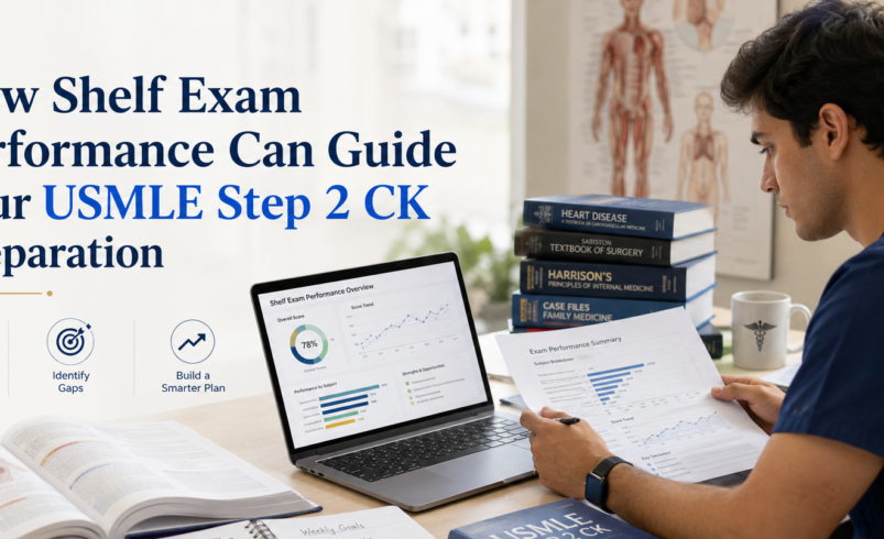 How Shelf Exam Performance Can Guide Your USMLE Step 2 CK Preparation