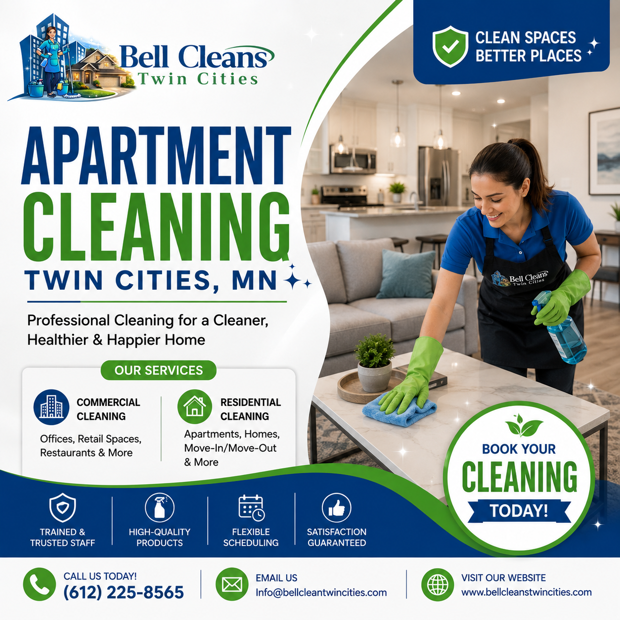 How to Keep an Apartment Fresh and Comfortable With Professional Cleaning
