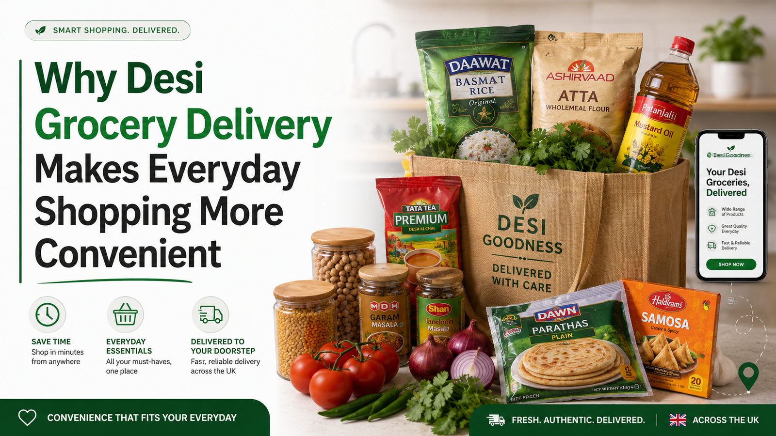 Why Desi Grocery Delivery Makes Everyday Shopping More Convenient