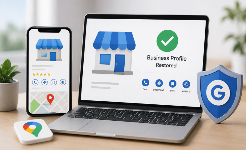 Google My Business Reinstatement Services | VTraffic
