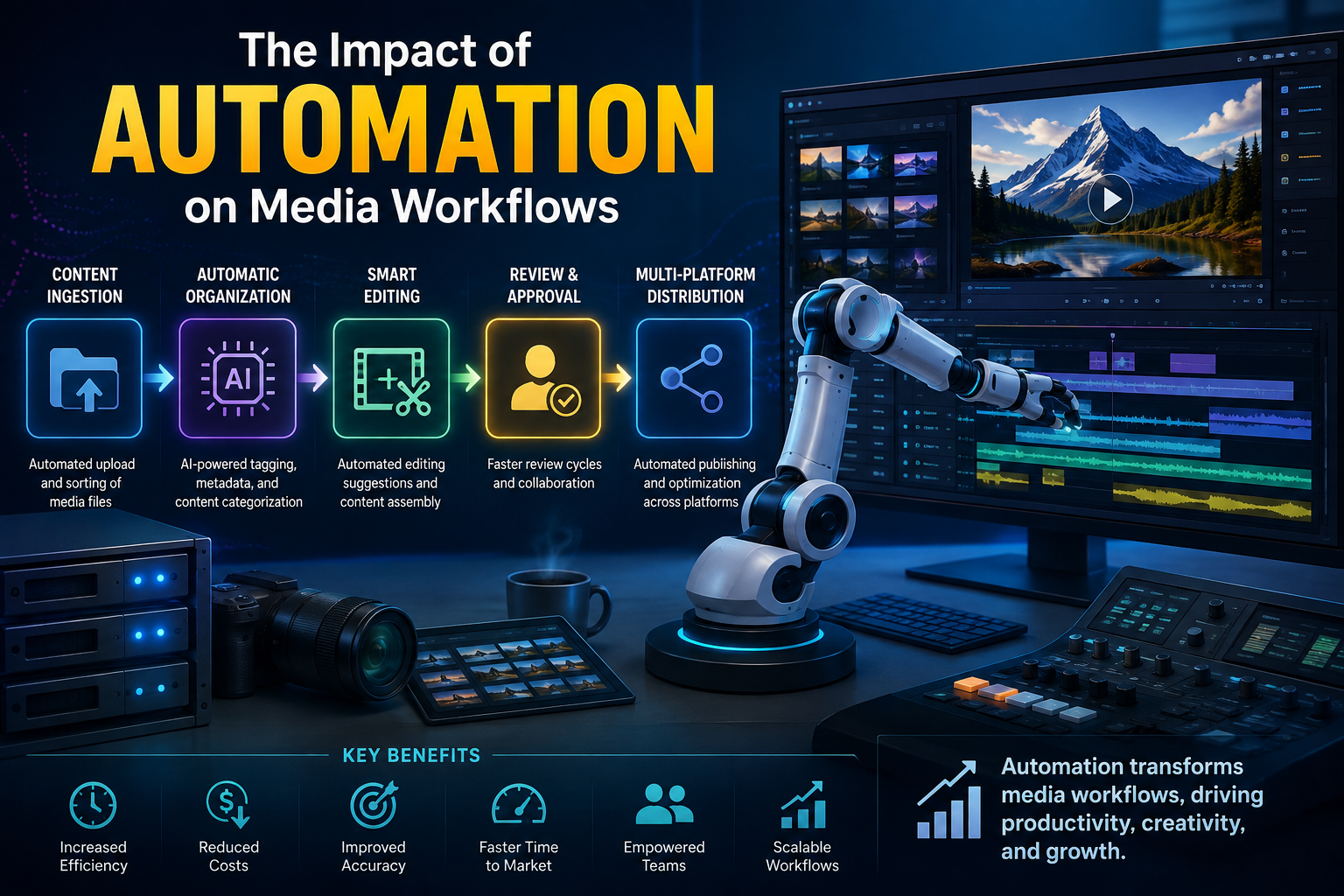 The Impact of Automation on Media Workflows