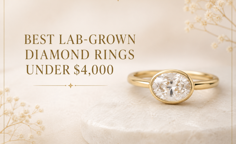 Find Your Perfect Lab-Grown Diamond Ring Under $4,000