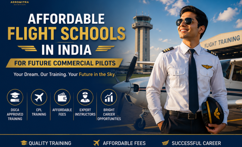 Affordable Flight Schools in India for Future Commercial Pilots