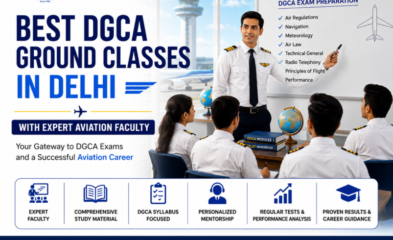 Best DGCA Ground Classes in Delhi with Expert Aviation Faculty