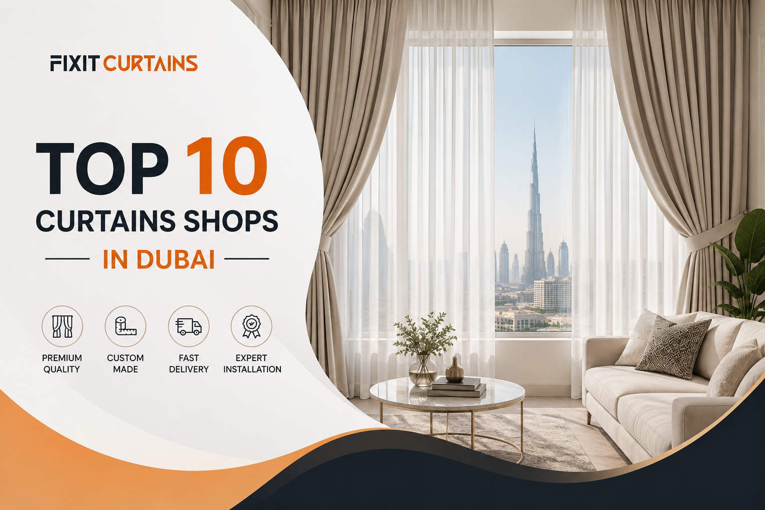 Top 10 Curtains Shops in Dubai: Where to Find Premium Curtains