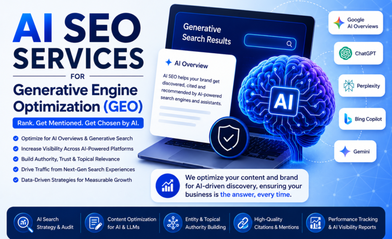 AI SEO Services for Generative Engine Optimization (GEO): The Complete Guide for 2026