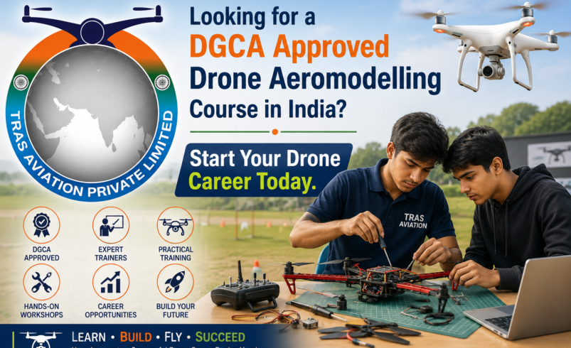 Looking for a DGCA Approved Drone Aeromodelling Course in India? Start Your Drone Career Today