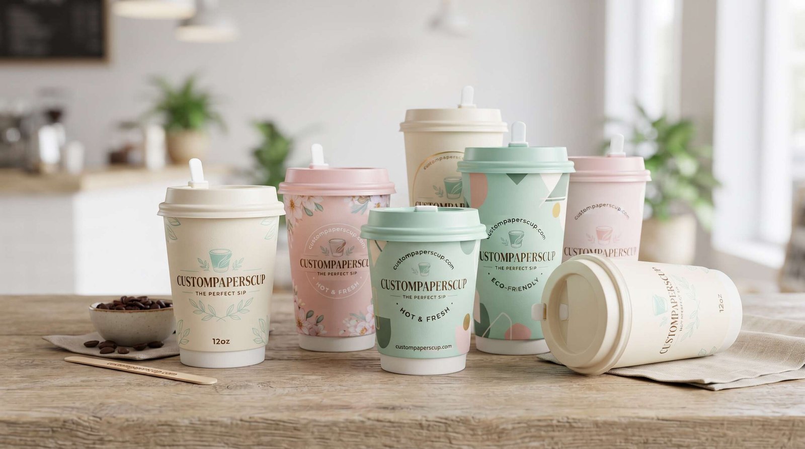 Custom Hot Cups for Better Reach