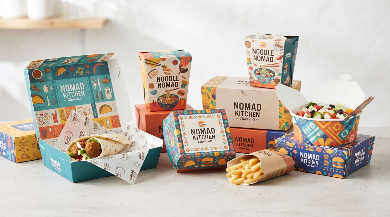 Custom Food Boxes for Strong Brand Presentation