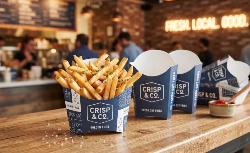 Premium Custom French Fries Boxes for Packaging