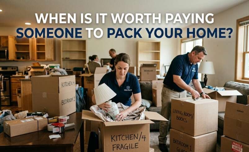 When Is It Worth Paying Someone to Pack Your Home?