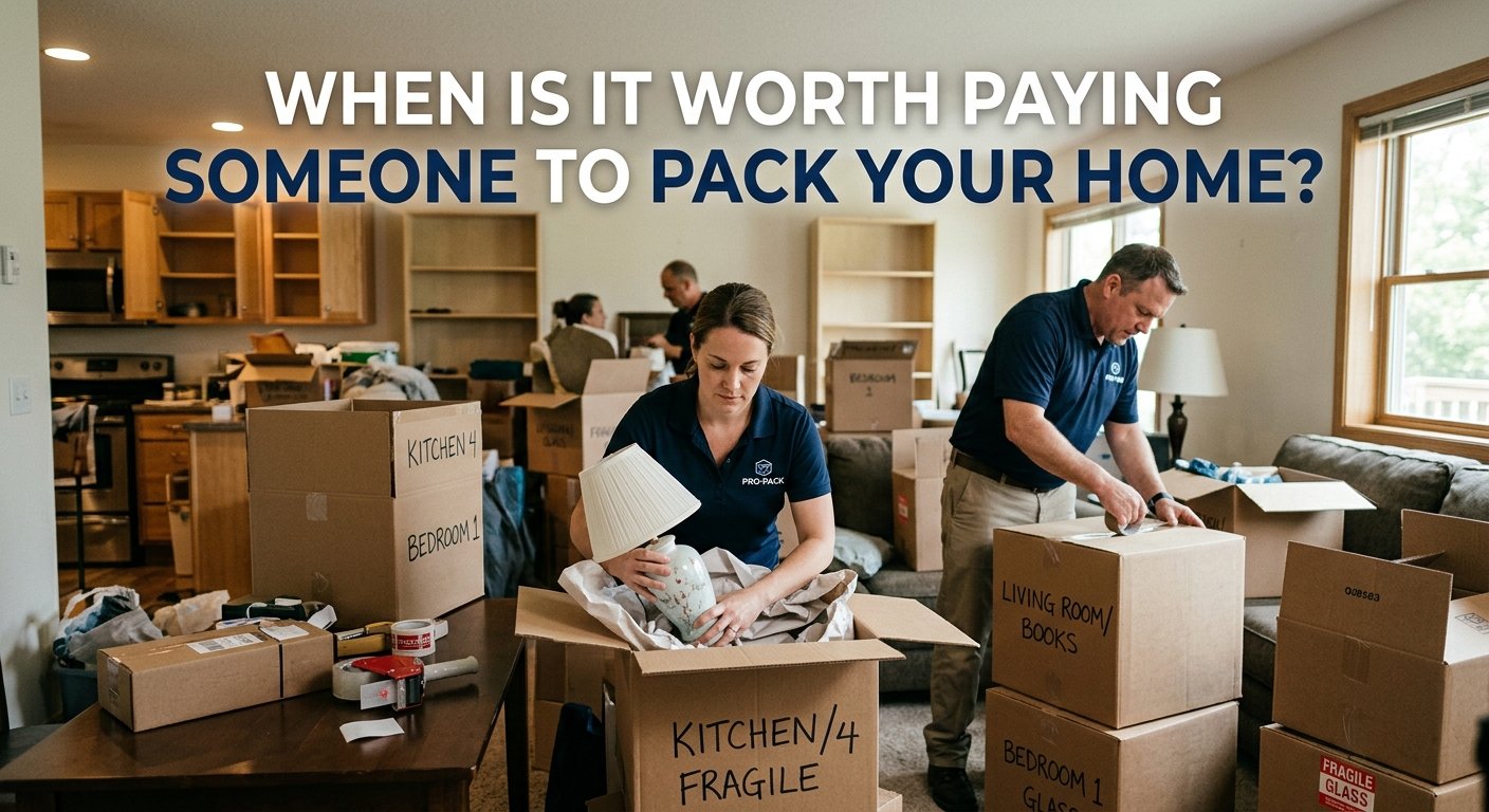 When Is It Worth Paying Someone to Pack Your Home?