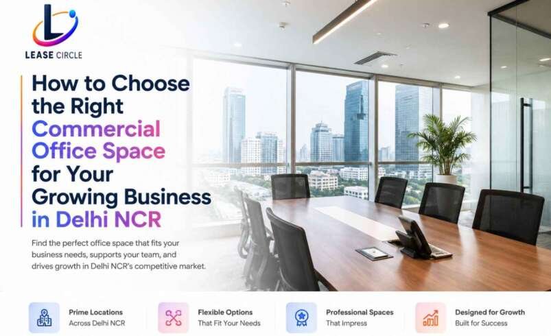 How to Choose the Right Commercial Office Space for Your Growing Business in Delhi NCR