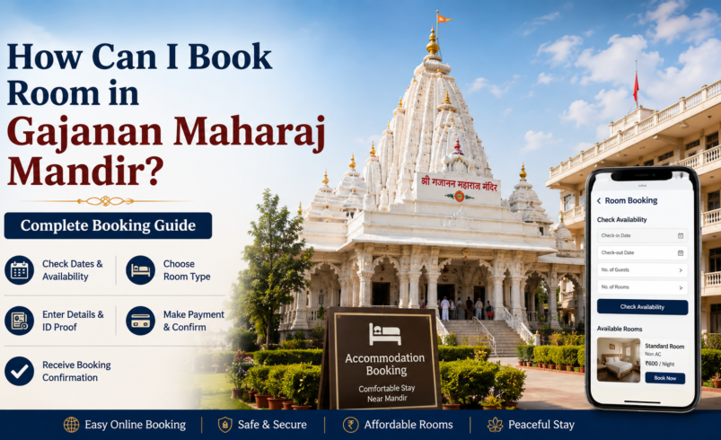 How Can I Book Room in Gajanan Maharaj Mandir? Complete 2026 Guide