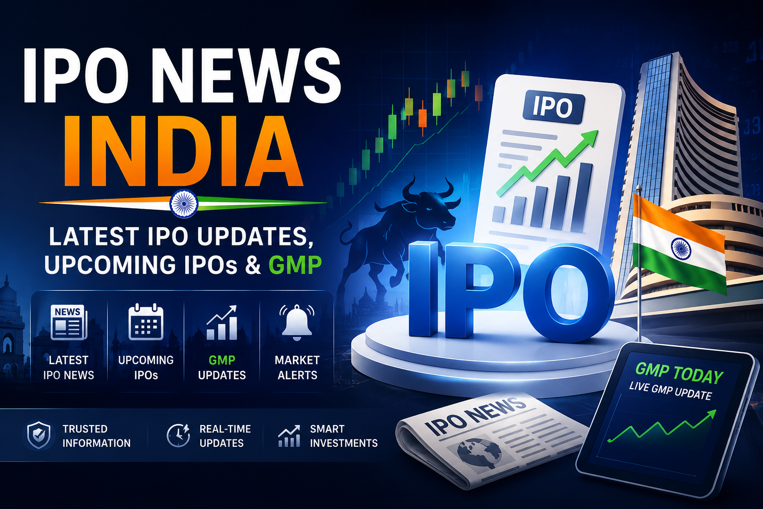 IPO News India: Latest IPO Updates, Upcoming IPOs & GMP