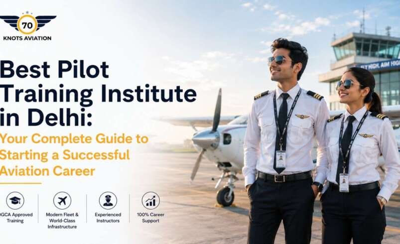 Best Pilot Training Institute in Delhi: Your Complete Guide to Starting a Successful Aviation Career