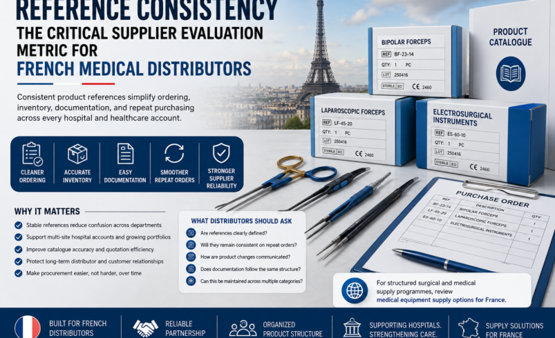 Why Reference Consistency Is Becoming a Critical Supplier Evaluation Metric for French Medical Distributors