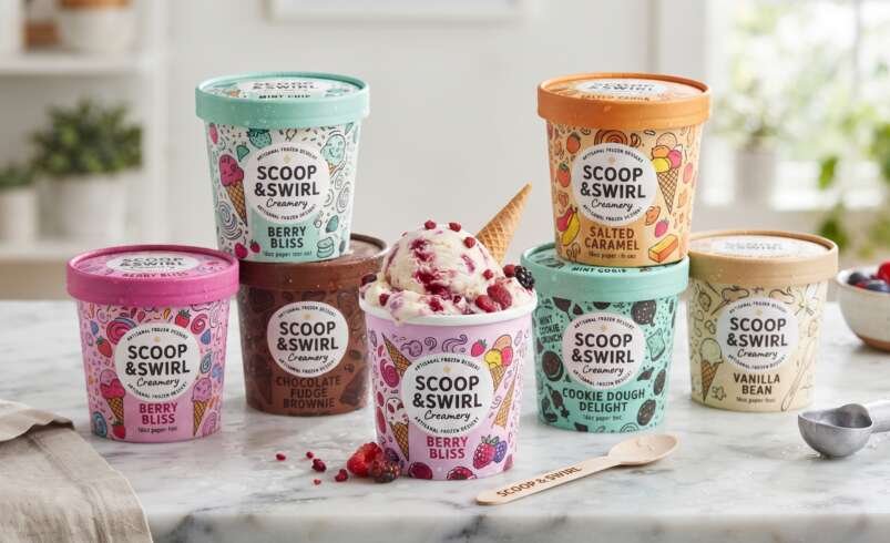 Custom Ice-Cream Boxes for Brand Growth & Appeal