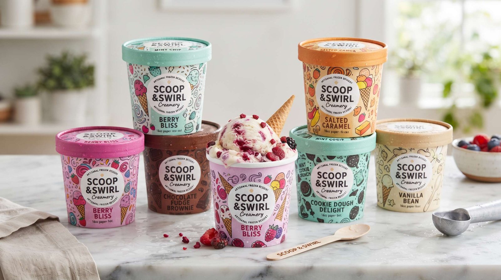 Custom Ice-Cream Boxes for Brand Growth & Appeal