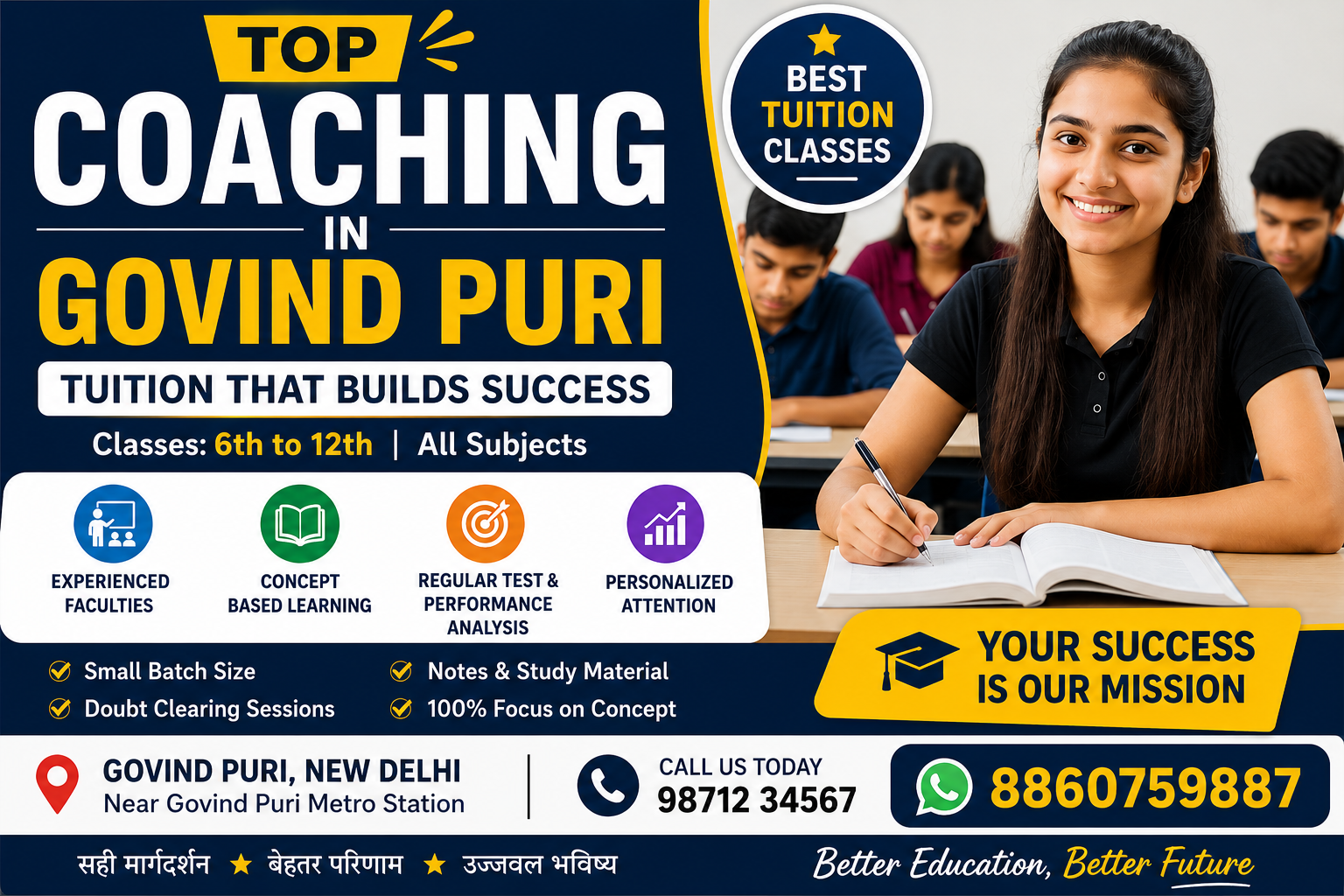 Best Coaching in Govind Puri