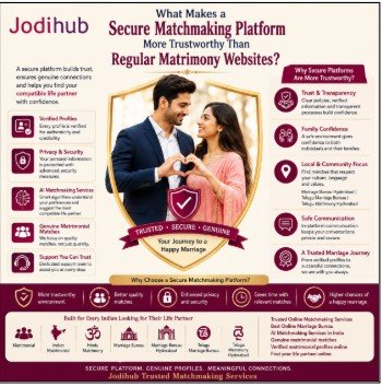 What Makes a Secure Matchmaking Platform More Trustworthy Than Regular Matrimony Websites