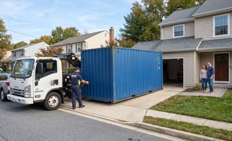 Which Container Moving Companies Offer Door-to-Door Delivery?