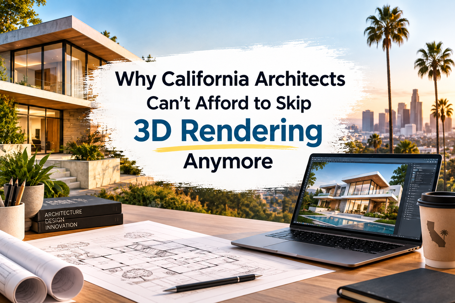Why California Architects Can’t Afford to Skip 3D Rendering Anymore