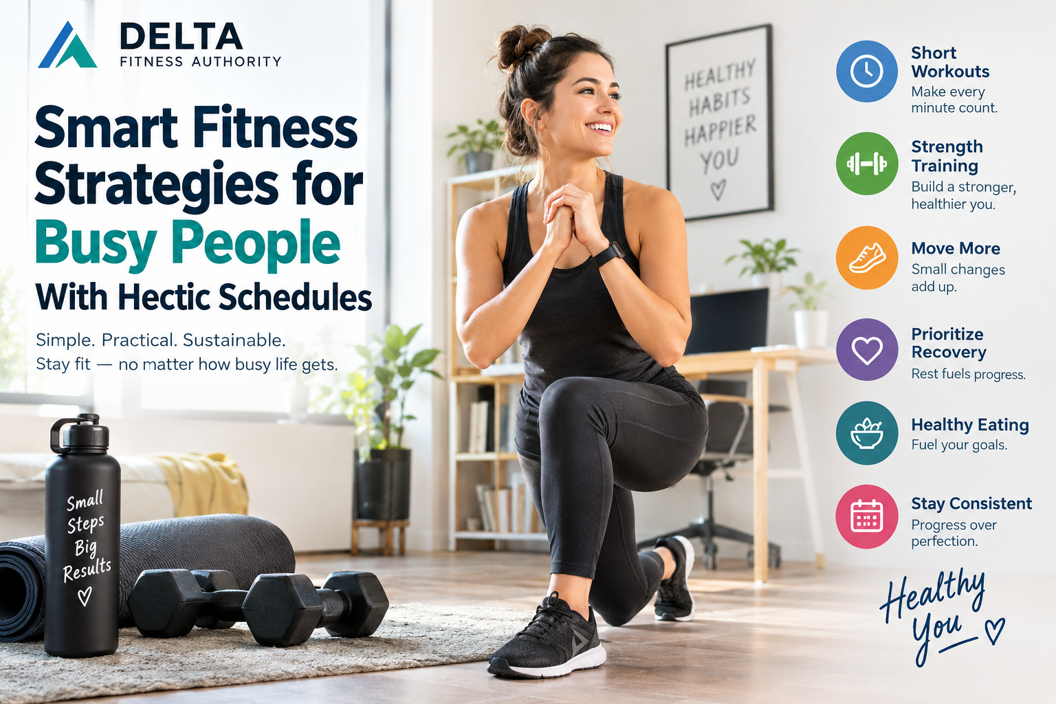 Smart Fitness Strategies for Busy People With Hectic Schedules
