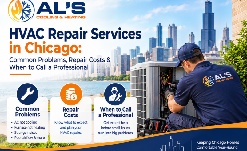 HVAC Repair Services in Chicago: Common Problems, Repair Costs & When to Call a Professional