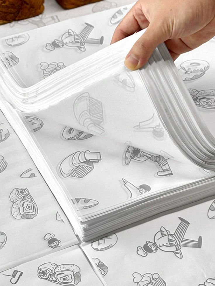 Custom Butter Paper | Printed & Branded Food Wrapping