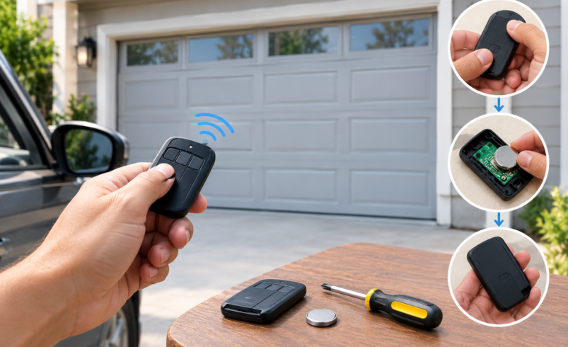 How to Replace a Garage Door Remote Control: Step-by-Step Guide