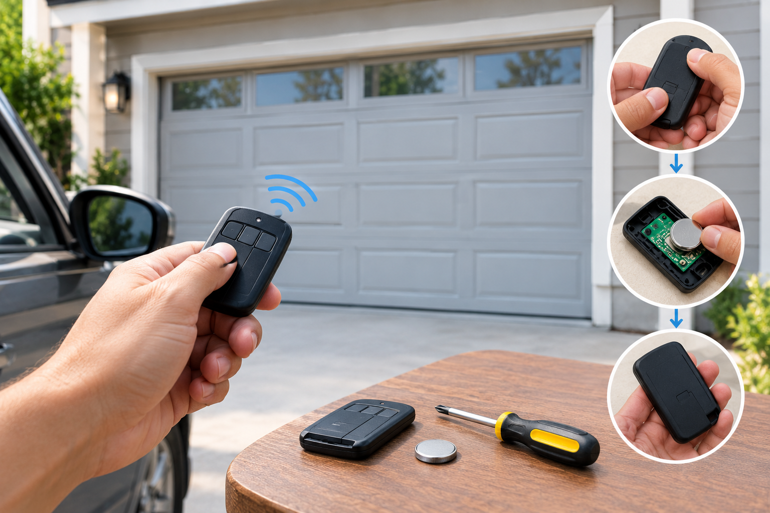 How to Replace a Garage Door Remote Control: Step-by-Step Guide