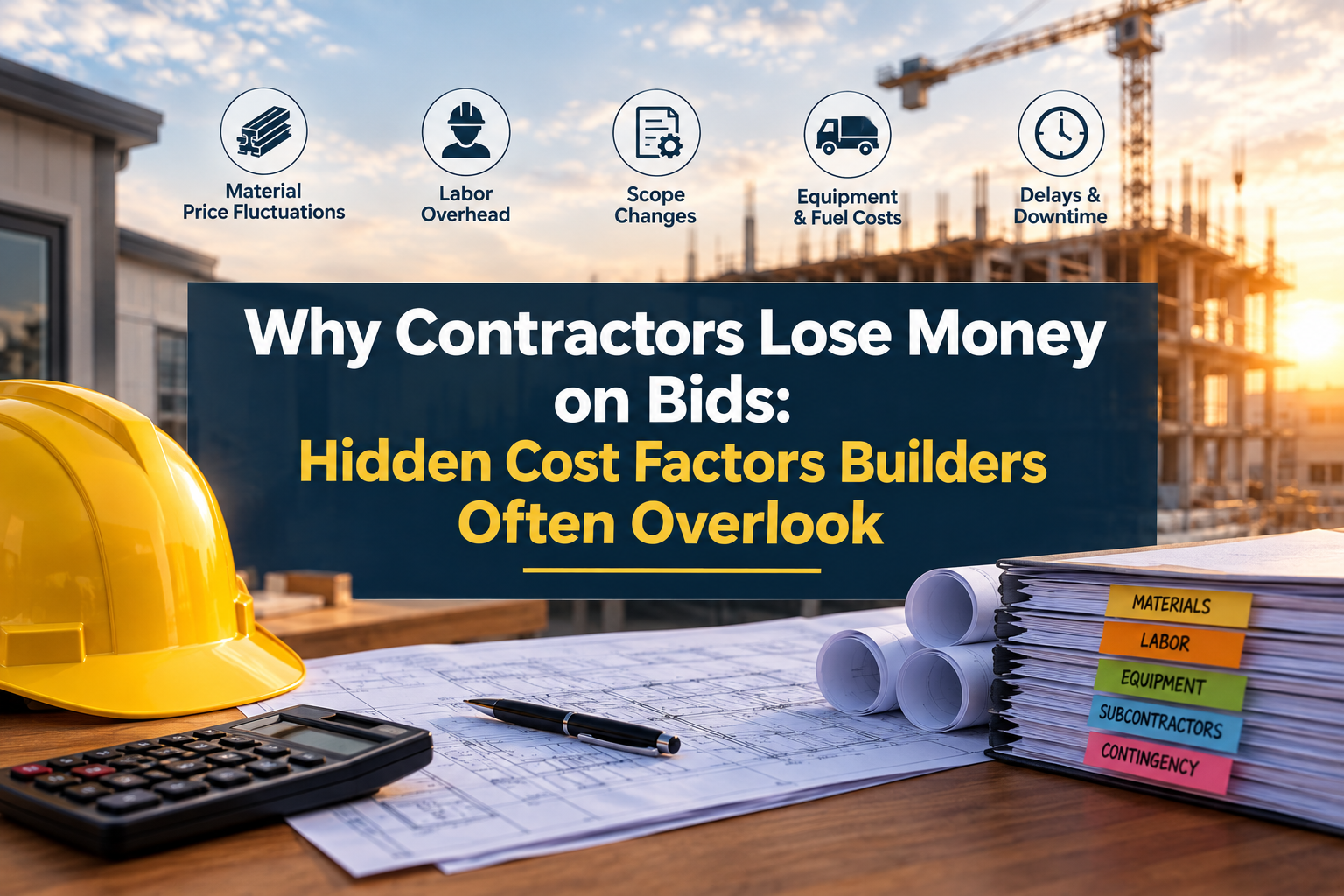 Why Contractors Lose Money on Bids: Hidden Cost Factors Builders Often Overlook