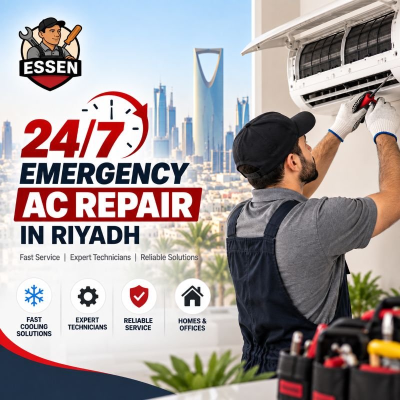 AC Repair in Riyadh: Common Problems, Causes, and When to Call a Technician