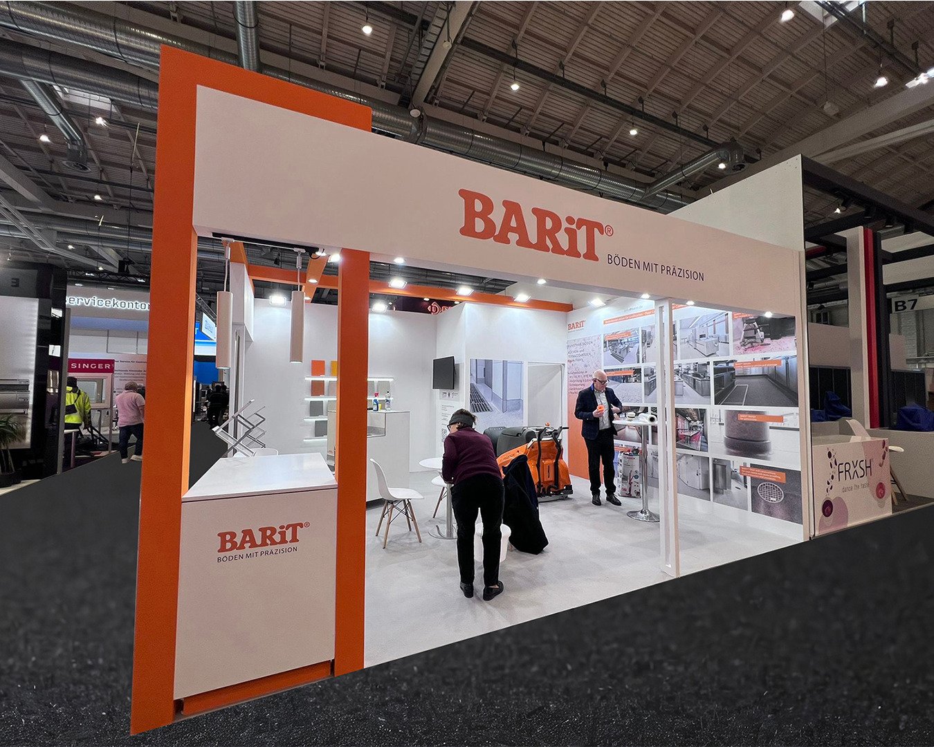 Creating Functional Exhibition Stands for Dusseldorf Trade Fairs
