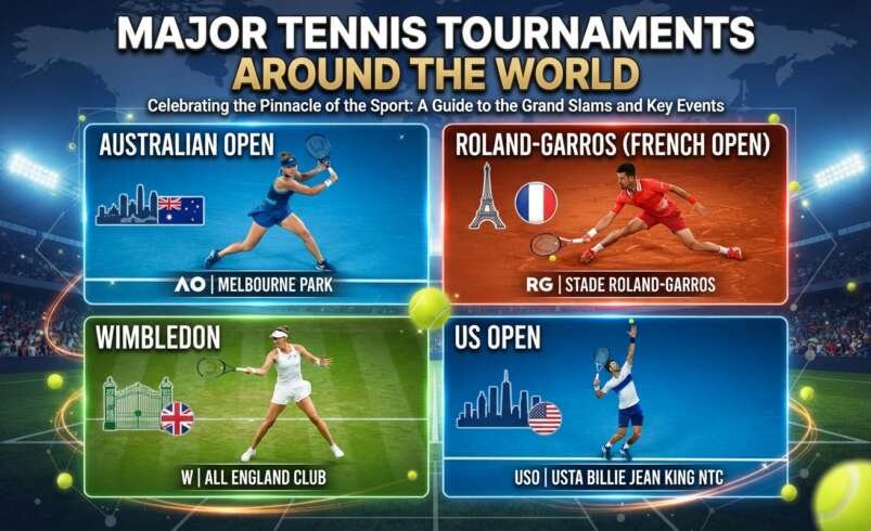 Major Tennis Tournaments Around the World