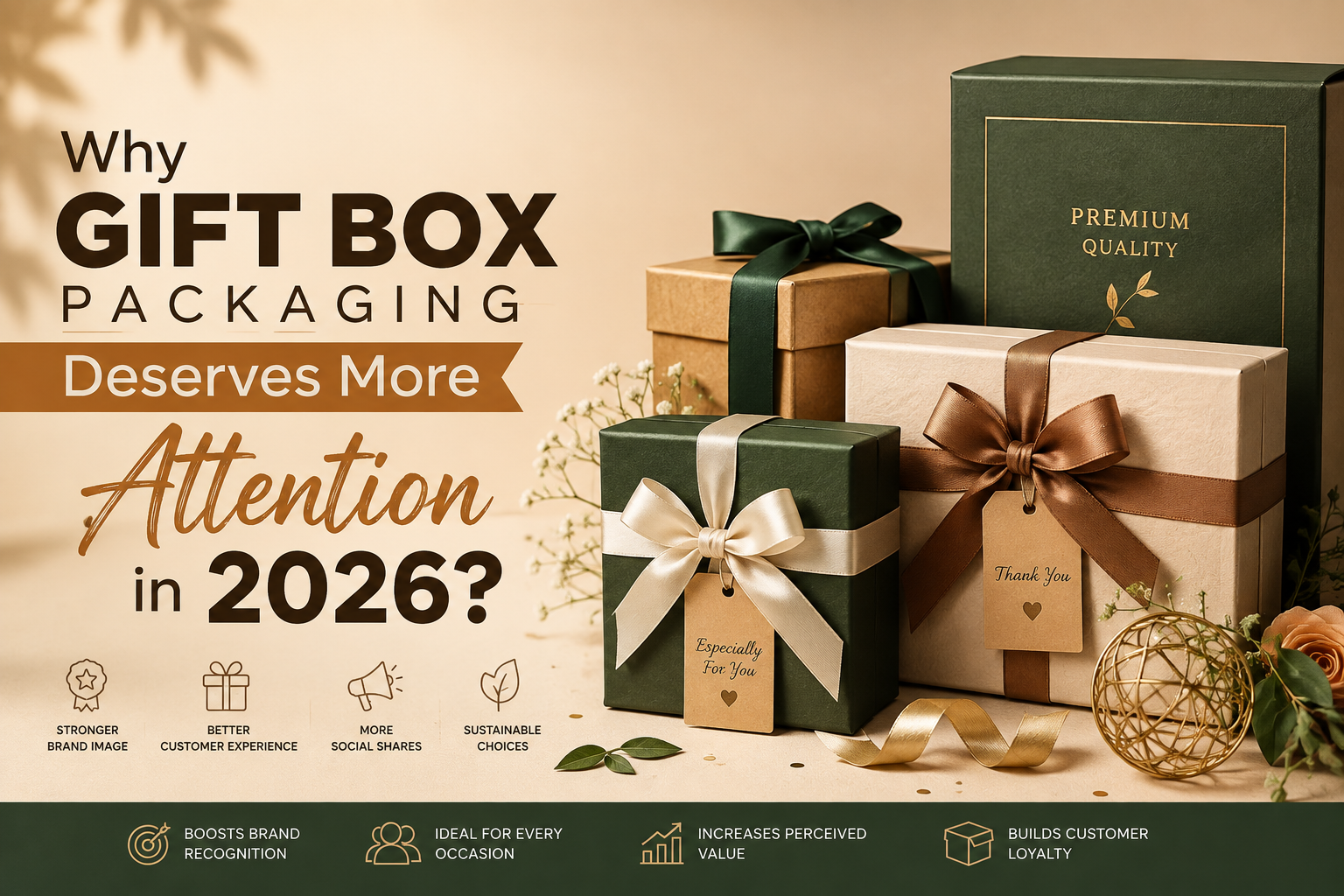 Why Gift Box Packaging Deserves More Attention in 2026?