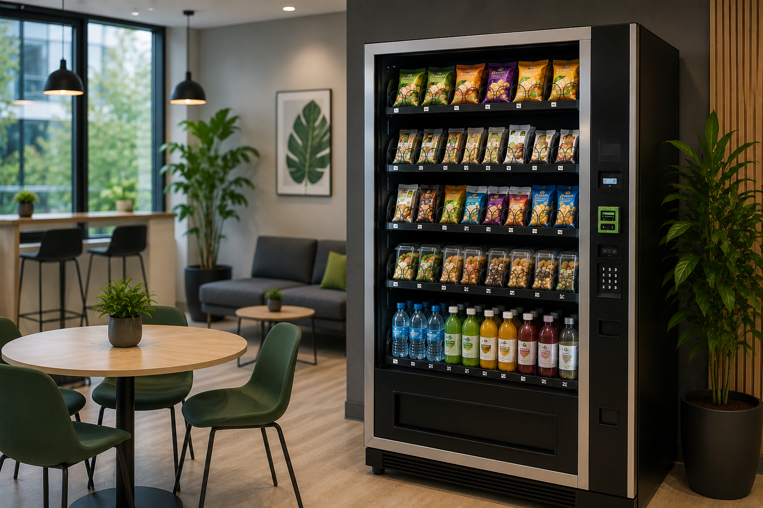 Healthy Snack Vending: A Smart Workplace Refreshment Solution