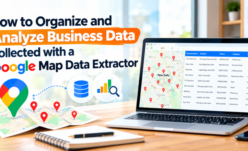 How to Organize and Analyze Business Data Collected with a Google Map Data Extractor