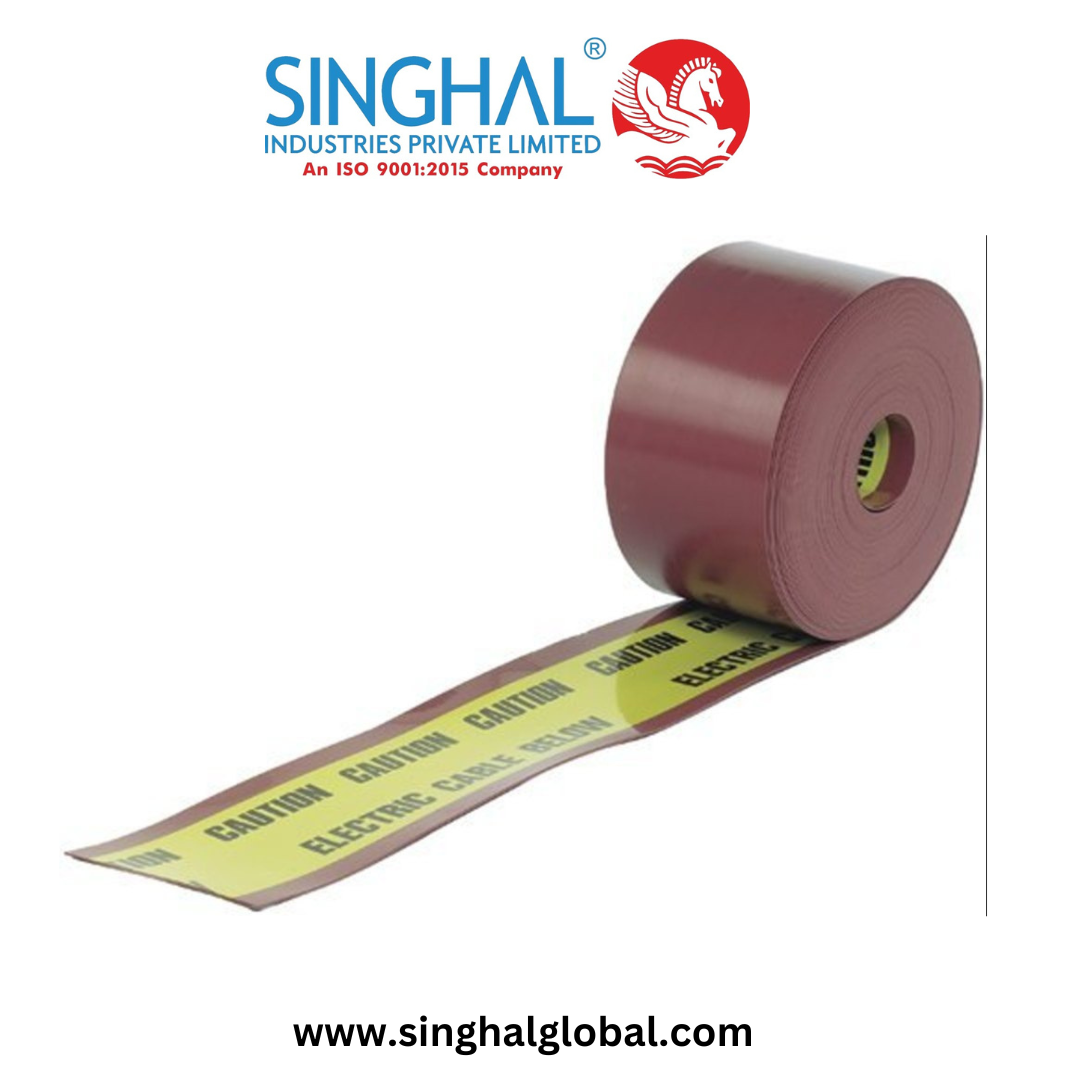 High Visibility Warning Tape Tile For Safety