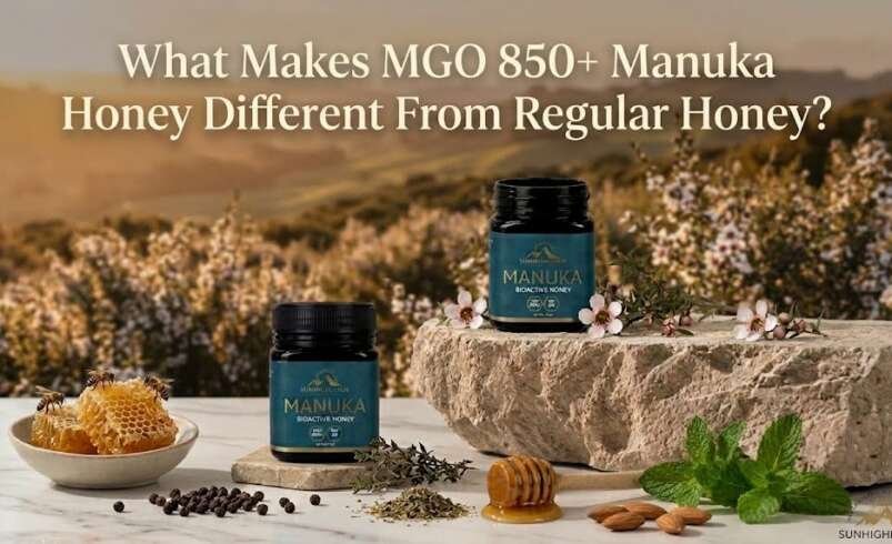 What Makes MGO 850+ Manuka Honey Different From Regular Honey